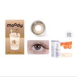 Контактные линзы Unisex MOODY, Chestnut roasted белый - фото 10