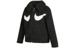 Куртка Nike Velvet Swoosh Full Zip, черный/белый - фото