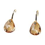 Swarovski Серьги Artificial Crystal для женщин, цвет Gold - фото 4