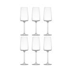 Фужеры Sensa Champagne Flute, Set of 6 Schott Zwiesel, белый - фото