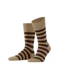 Носки мужские с полосками Sensitive Falke, бежевый - фото 2
