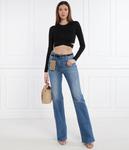 Свитер Elisabetta Franchi Cropped Fit, черный - фото 2