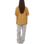 Рубашка унисекс Stussy, желтый - фото 4