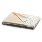 Плед Biederlack Blockstripe, 170 см, зеленый - фото 2