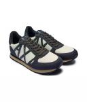 Кроссовки мужские Armani Exchange комбинированные, черно-бежевый - фото 3