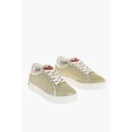 LOVE Блестящие кроссовки CASSETTA35 Moschino, Gold - фото