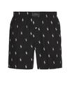 Woven Боксеры Polo Ralph Lauren, RL Black & White AOPP - фото