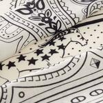 HERMES Шерстяной шёлковый шарф, Black/White - фото 6