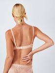 Бюстгальтер Wren Lace Underwired Plunge John Lewis, Soft Pink - фото 2