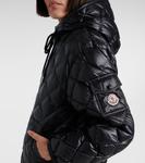 Стеганая пуховая куртка Moncler, черный - фото 5