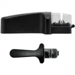 Точилка для ножей KYOCERA, (1 шт.), с керамическим точильным камнем для стальных лезвий, черный - фото 2