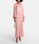 Платье Орион, расшитое бисером Alémais, розовый - фото 2