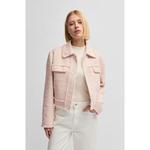 Твидовый пиджак прямого кроя BOSS, цвет patterned - фото 3