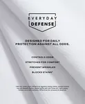 Мужская рубашка Regular Fit Everyday Defense Van Heusen, черный - фото 5