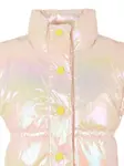 Переливающийся стеганый жилет Billieblush, розовый - фото 3