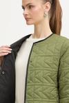 Куртка k quilt Karl Lagerfeld, зеленый - фото 6