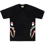 Bape 1st Camo Side Shark футболка A BATHING APE, черный - фото 2