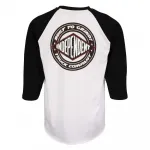 Футболка Independent Btg shear baseball top 3/4 sleeve, белый - фото 2