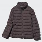 Женский пуховик Uniqlo PuffTech, темно-коричневый - фото