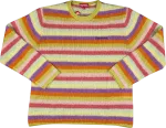 Свитер Supreme Striped Mohair Sweater 'Multi', разноцветный - фото