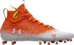 Бутсы Under Armour Spotlight Lux MC 2.0 Team Orange White, оранжевый - фото