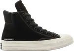 Кроссовки Converse Chuck 70 Padded Collar High Anodized Metals - Black, черный - фото
