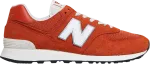 Кроссовки New Balance size? x 574 'College Pack', оранжевый - фото