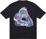 Футболка Palace Tri-Gaine T-Shirt 'Black', черный - фото