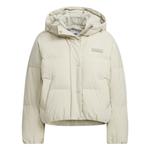 (WMNS) Пуховая куртка Adidas Puffer Crop Down Jacket 'White' - фото