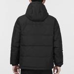 Пуховик adidas neo M Dwn Wnt Prka Stay Warm Windproof hooded down Jacket Black, черный - фото 4