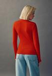 Топ Next Long sleeved top, Cherry Red/Red - фото 2