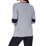 Пуловер Frenchie Love в сером цвете Multi ANGEL - фото 2