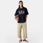 Футболка мужская GAP, черный - фото 12