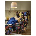 Чехол для кресла Ikea Strandmon, черный / мультиколор - фото 3