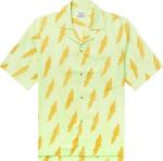 Рубашка Acne Studios Simon Camp Collar Textured Shirt 'Yellow', желтый - фото
