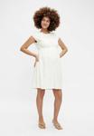 Платье MAMALICIOUS MLYOA, Whitecap Gray/Off-White - фото 2