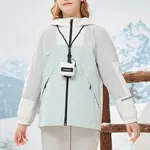 Детская ветровка Mizuno, зеленый - фото 5