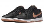 Кроссовки Nike Dunk Low Black Amber Brown - фото 3