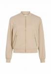 Толстовка VILA Zip-up sweatshirt, Cement/Beige - фото 6