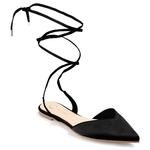 Theia с острым носком, плоский Journee, черный - фото 2