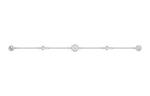 Swarovski Браслет Rhodium plated Bracelets Women's White - фото 6
