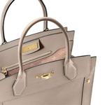 Сумка Louis Vuitton Steamer MM, серо-бежевый - фото 6