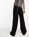 Брюки Asos Design Tall Wide Leg, черный - фото 2