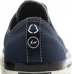Кроссовки Converse Fragment Design x Moncler x Chuck 70 Low Insignia Blue, синий - фото 7