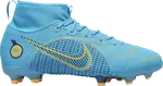 Бутсы Nike Mercurial Superfly 8 Academy MG GS 'Chlorine Blue', синий - фото 2