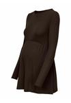 Топ ONLY MATERNITY Long sleeved top, Java/Brown - фото 3