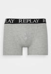 Трусы-боксеры Replay Style 01/C Basic Cuff Logo, черный/серый/белый, 3 шт (Размер XL) - фото 4