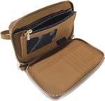 Женский кошелек Carhartt из прочной парусины, коричневый - фото 5