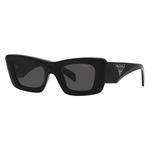 Солнцезащитные очки Prada SPR 13Z, черный/темно-серый - фото 3