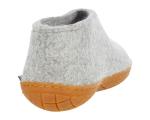 Тапочки Wool Shoe Rubber Outsole Glerups, серый - фото 5